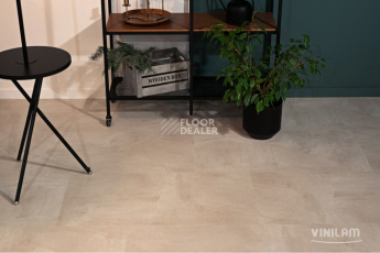 Vinilam Ceramo Stone 2,5 мм 71615 Бетон Белый фото 3 | FLOORDEALER